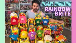 БЕЗУМНАЯ мегараспаковка Rainbow Brite! 15 УЛЬТРА-РЕДКИХ винтажных кукол (никогда не доставали из ...