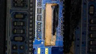 Replacement of the damaged camera connector.⭕️🛠 #technology #repairmobile #automobile #smartphone