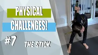 Physical Challenges! - #7 (the stick) - P.E. at home/school activity