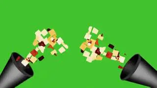 Confetti Green Screen Effect l 4K Resolution &ndash; Free to Download