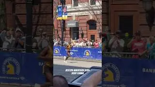 Boston Marathon 2024 Men&rsquo;s Winner Sisay Lemma #shorts