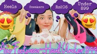 Ajio Footwear Haul Starting at 199|| Sneakers, Heels, Flats, Bellies #ajiohaul #ajiofootwear #ajio
