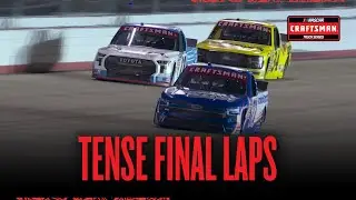 Rajah Caruth Fights Off 2 Rivals to Claim His Second Win | 2025 NASCAR Truck Series at Nashville