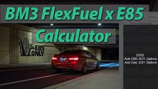 How to Calculate E85 Mixes | Stage 2+ BMW 340i on E50 🌽 (POV)