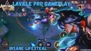 Laville Pro Gammeplay || AOV||MVP || Insane Lifesteal (@idlehands1571 )