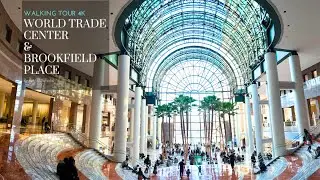 4K New York World Trade Center Station & Brookfield Place walking tour | Downtown Manhattan