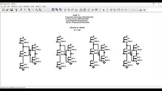 4 bit CLA Adder using Pseudo nmos : Generate Block