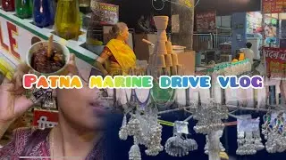 Patna marine drive Night vlog 2025