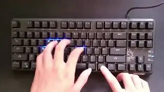 [Vietgear.vn] Fuhlen Sm680R RGB mechanical keyboard, unbox, test led, typing test