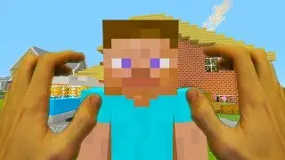 REALISTIC MINECRAFT - STEVE LONGEST DOG WALK