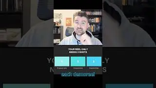 Shots your demo reel needs that'll get you hired #1