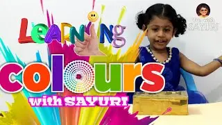Leraning colors with SAYURI | Fun with sayuri | Fun Learning | Wake Up with Sayuri
