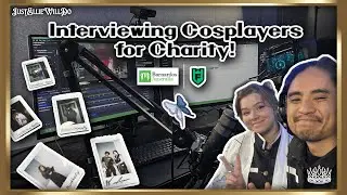 Interviewing Cosplayers for Charity! | Barnardos Charity Photoshoot 2025