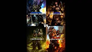 Ahriman vs Lucius vs Typhus vs Kharn #edit #warhammer #warhammer40k #vs #music