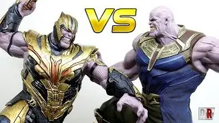 COMPARATIVO Iron Studios THANOS Endgame VS THANOS Infinity War / DiegoHDM