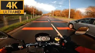 🔥😍 Short ride with passenger |  SUZUKI GSR 600 SC Project [4K] POV | PURE SOUND