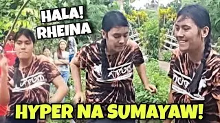 RHEINA SOBRANG ENERGETIC NA SUMAYAW! | KUYA VAL MASAYA PARA KAY RHEINA