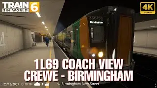 LNR Class 350 | 1L69 Crewe to Birmingham New Street | 4K60 Coach View