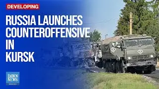 Russia Claims Kursk Counteroffensive Pushing Back Ukraine Forces | Dawn News English