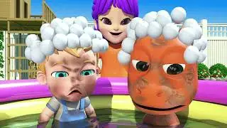 Mud EVERYWHERE! 😱😂 | Funny Kids Song & Nursery Rhyme
