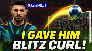 I Gave a Free Player the Blitz Curl Skill in eFootball!