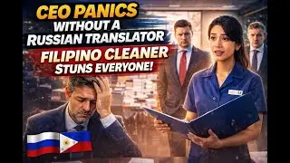 CEO Panics Without a Russian Translator &mdash; Until a Filipino Cleaner Steps In and Stuns Everyone