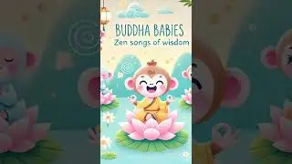 The Laughing Leaf: A Buddha Babies Zen Song 🌸🍃#music #kidssong #wisdomforkids