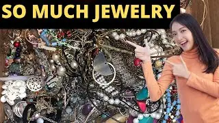 Vintage Jewelry Lot Unboxing and Review Auction Lot