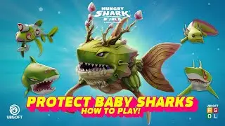 GAIA TRAILER: HAVE YOU SAVED THE BABY SHARKS YET ? | Hungry Shark World