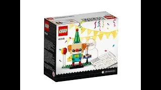 Lego 40348 Speed Build Brickheadz  Birthday Clown