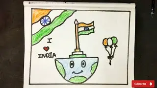 Drawing for republic day#craftyhome #viral #art #drawing #easydrawing #viral @craftysaloni0