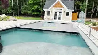 Automatic safety pool cover