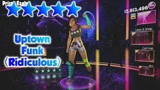 Dance Central Spotlight - Uptown Funk (DLC) - Ridiculous Routine (Alternate) - 5 Gold Stars