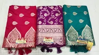 Chandrakala Pure Silk Saree For New Bride🥰|Pure Silk|Soft Fabric👌|Golden Zari Work😍|Bridal🥻|