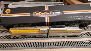 Broadway Limited Brass Hybrid Paragon 3 C&O L-1 Hudson #490