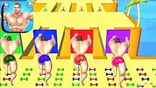 Muscle Race 3D - Walkthrough Guide Android Casual Game (Android, iOS) #walkthrough #gaming