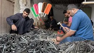 Amazing Handmade Stainless Steel Cone Molds Are Made | Ice Cream Stick Mould Manufacturing Process