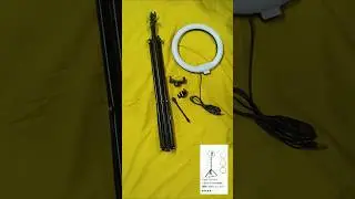 Ring Light Tripod Stand Under ₹500🔥Unboxing budget Tripod #shorts #unboxing #ringlight #under500