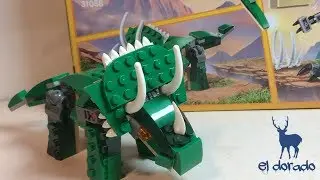 LEGO CREATOR 31058 3 in1 Mighty Dinosaurs Construction mode Triceratops  / レゴ 3in1 ダイナソー /el dorado
