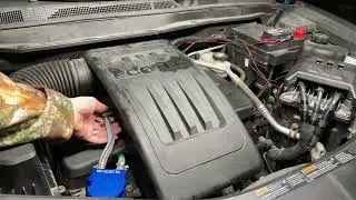 Тест PCV двигателя Chevy Equinox Ecotec (TSB# 14882)