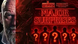 5 WWE RAW STRANGER THINGS MAJOR SURPRISES TONIGHT!