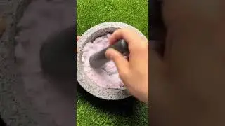 ASMR Crushing A Cupcake Bath Bomb 🫠 #shorts
