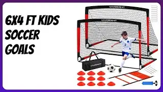 REVIEW (2025): 6x4 ft Kids Soccer Goals. Features.