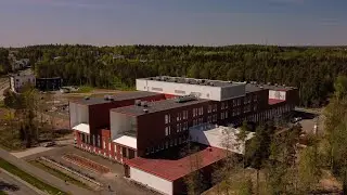 Dji Mavic Mini Kouvola - Ratamokeskus/Kuusankoski - Pohjois-Kymen sairaala, Finland.