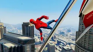 GTA 5 Epic Plane Crashes & Spiderman Ragdolls Ep.19 (Euphoria Physics | Funny Moments)