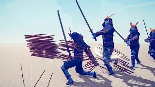 Samurai Giant vs Every Unit - Totally Accurate Battle Simulator TABS