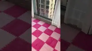 Plush Foam Interlocking Floor Mat for Kids