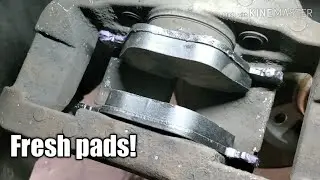 How to replace front brake pads on BMW 5 series E60