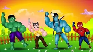 Superheros / Avengers Finger Family stories / Most popular songs / My Finger Family