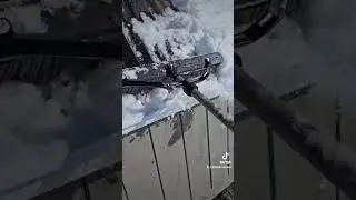 snow-covered solar kiln still 80&deg; #viral #solarkiln #woodworking #diy #wood #trending